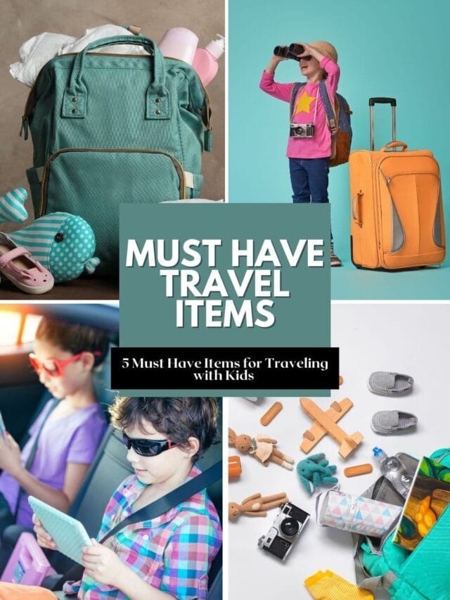 Must Have Travel Items for Families