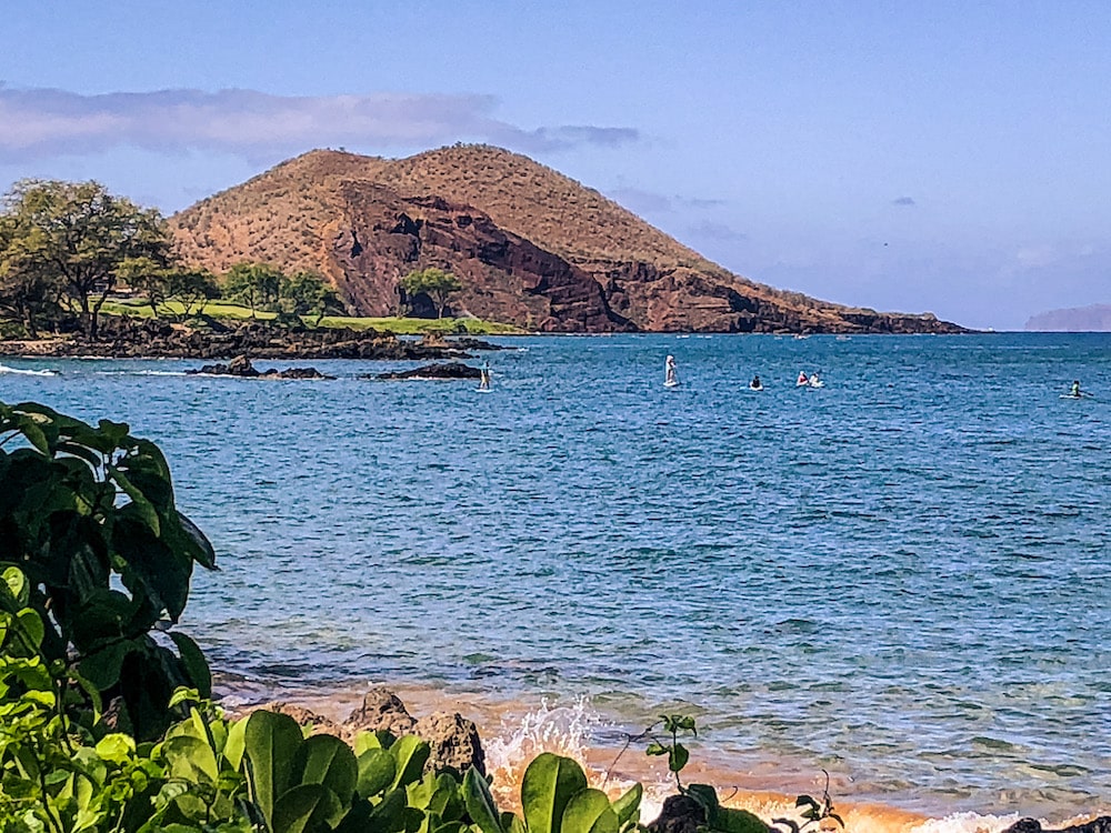 Makena Landing Park in Wailea on Maui.