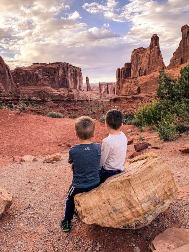 Visiting Arches National Park with Kids